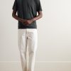 Luxe Lotus Garment-Dyed Cotton-Jersey T-Shirt - OU Luxe Lotus Garment-Dyed Cotton-Jersey T-Shirt - OU
