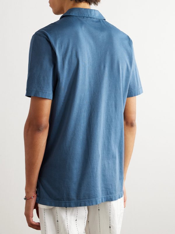 Supima Cotton-Jersey Polo Shirt - BK Supima Cotton-Jersey Polo Shirt - BK