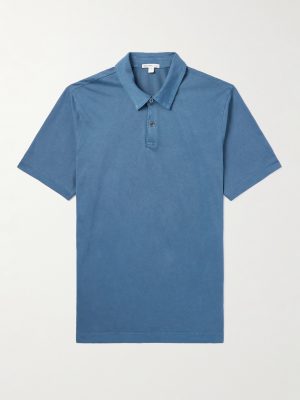 Supima Cotton-Jersey Polo Shirt Supima Cotton-Jersey Polo Shirt