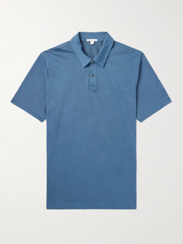 Supima Cotton-Jersey Polo Shirt Supima Cotton-Jersey Polo Shirt