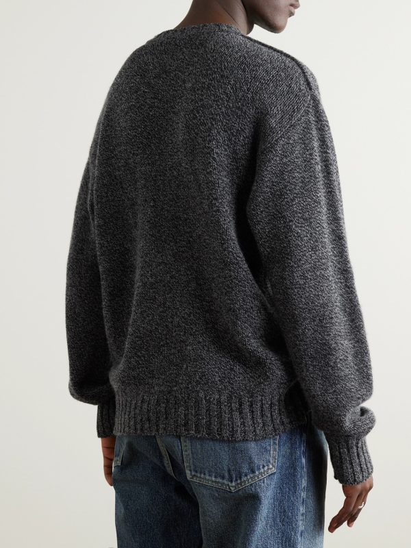 + Throwing Fits Wool Sweater - BK