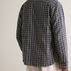 Checked Cotton-Tweed Shirt - BK Checked Cotton-Tweed Shirt - BK