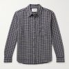 Checked Cotton-Tweed Shirt Checked Cotton-Tweed Shirt