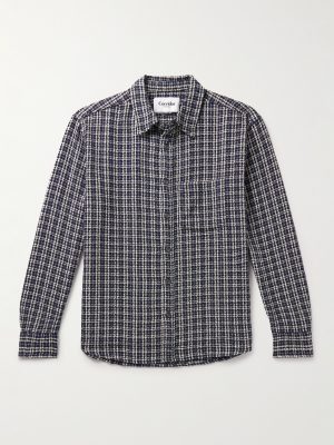 Checked Cotton-Tweed Shirt Checked Cotton-Tweed Shirt