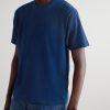 Indigo-Dyed Cotton-Jersey T-Shirt - FR Indigo-Dyed Cotton-Jersey T-Shirt - FR