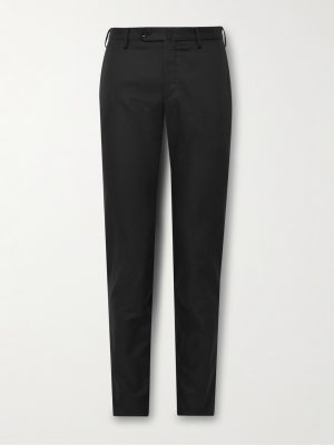 Slim-Fit Twill Trousers Slim-Fit Twill Trousers