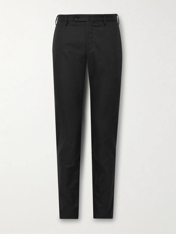 Slim-Fit Twill Trousers Slim-Fit Twill Trousers