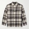 Mill Checked Woven Overshirt Mill Checked Woven Overshirt
