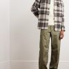 Mill Checked Woven Overshirt - OU Mill Checked Woven Overshirt - OU
