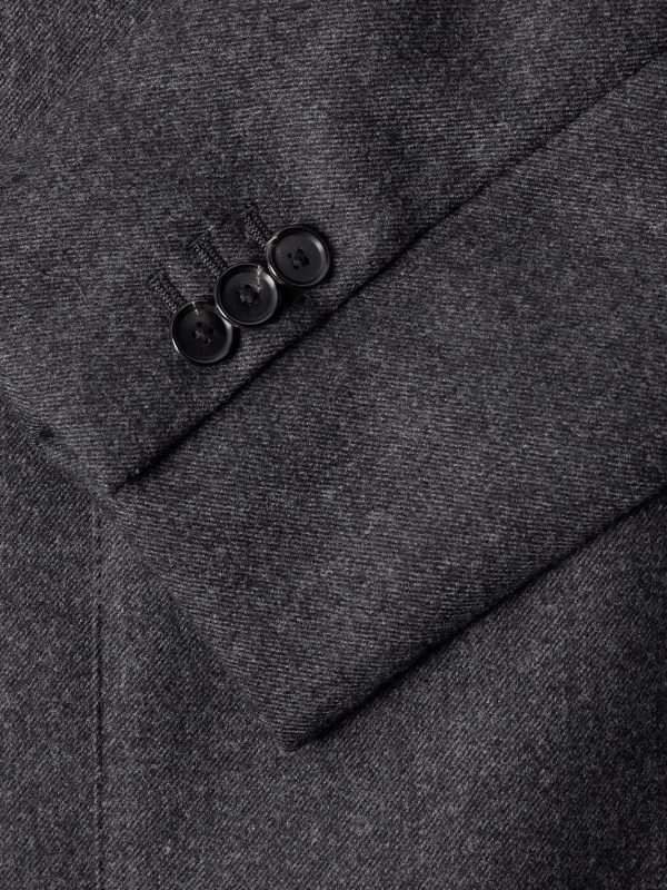 Double-Breasted Wool Suit Jacket - CU