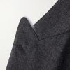 Double-Breasted Wool Suit Jacket - E1