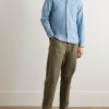 Button-Down Collar Cotton-Chambray Shirt - OU