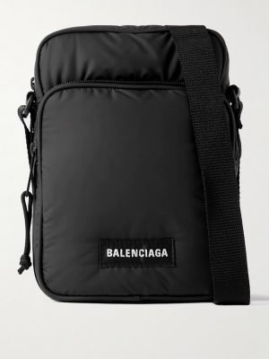 Explorer Logo-Appliquéd Padded Nylon Messenger Bag Explorer Logo-Appliquéd Padded Nylon Messenger Bag