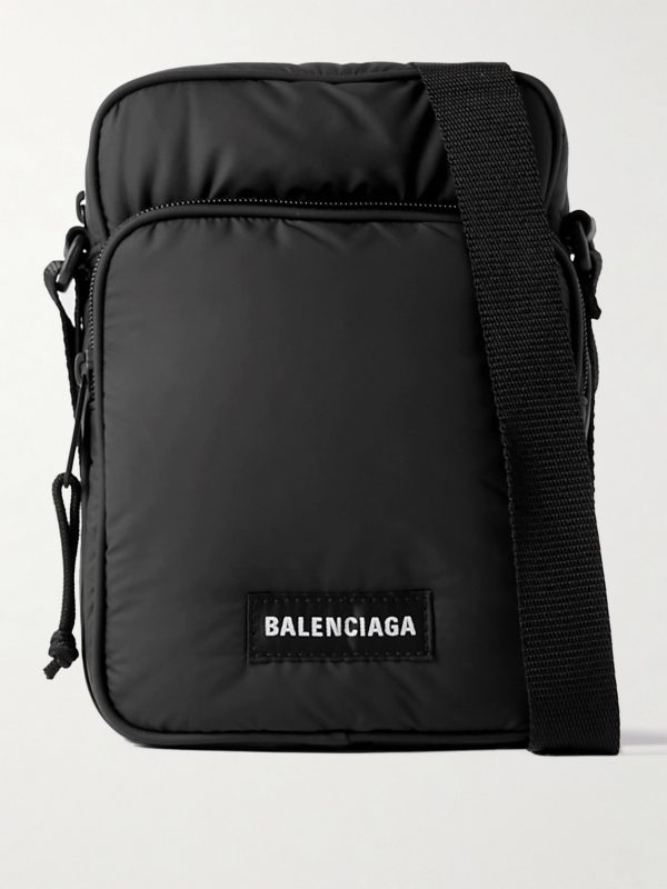 Explorer Logo-Appliquéd Padded Nylon Messenger Bag Explorer Logo-Appliquéd Padded Nylon Messenger Bag