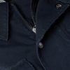Oversized Jersey-Trimmed Distressed Organic Cotton-Blend Gabardine Parka - CU Oversized Jersey-Trimmed Distressed Organic Cotton-Blend Gabardine Parka - CU