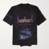 Upside Down Distressed Printed Cotton-Jersey T-Shirt