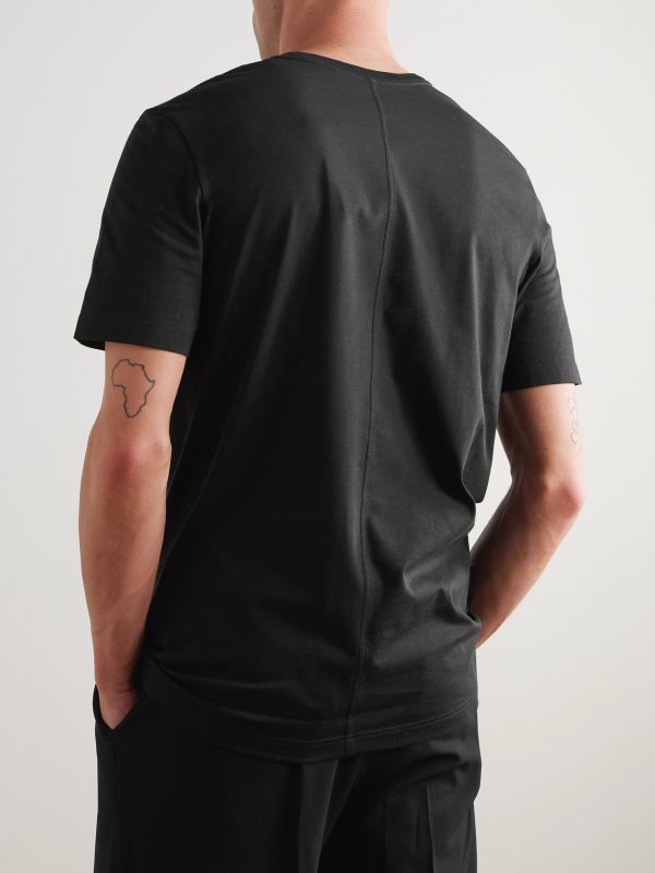 Luke Cotton-Jersey T-Shirt - BK Luke Cotton-Jersey T-Shirt - BK