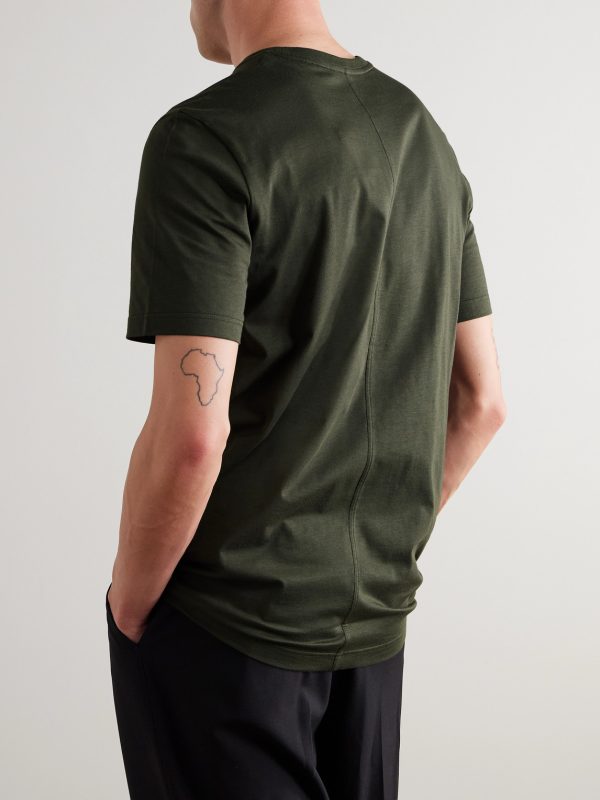 Luke Cotton-Jersey T-Shirt - BK Luke Cotton-Jersey T-Shirt - BK