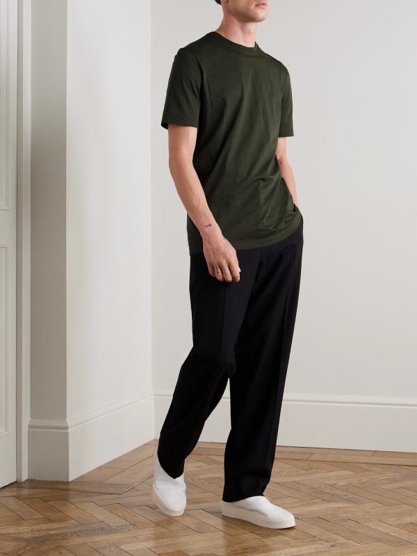 Luke Cotton-Jersey T-Shirt - OU Luke Cotton-Jersey T-Shirt - OU