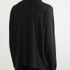 Djon Top Wool Polo Shirt - BK Djon Top Wool Polo Shirt - BK