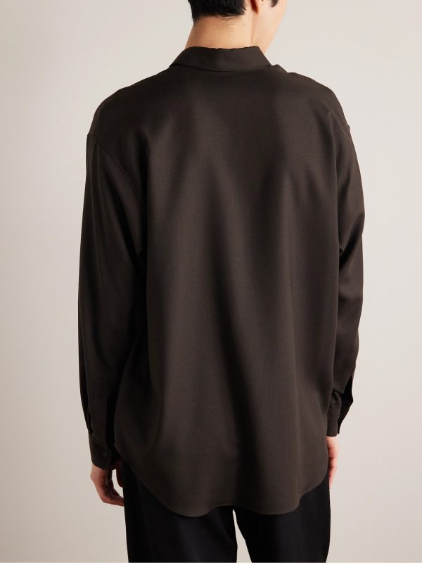 Giorgio Cashmere-Twill Shirt - BK Giorgio Cashmere-Twill Shirt - BK