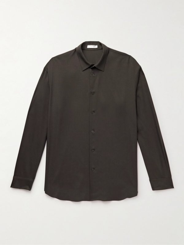 Giorgio Cashmere-Twill Shirt Giorgio Cashmere-Twill Shirt