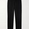 Elijah Straight-Leg Wool-Twill Trousers Elijah Straight-Leg Wool-Twill Trousers