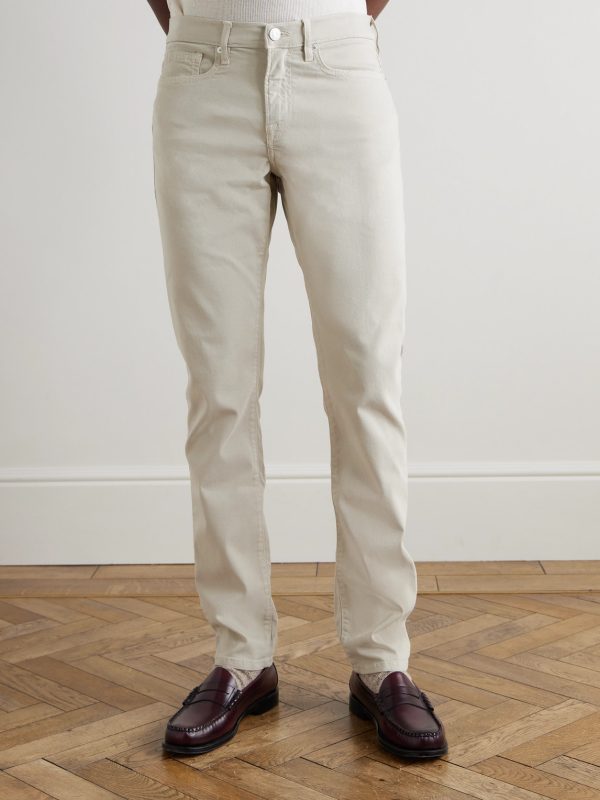 L'Homme Slim-Fit Stretch Lyocell-Blend Trousers - FR L'Homme Slim-Fit Stretch Lyocell-Blend Trousers - FR