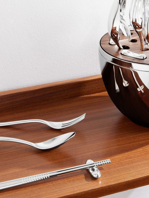 MOOD Asia Silver-Plated Flatware Set with Case - CU