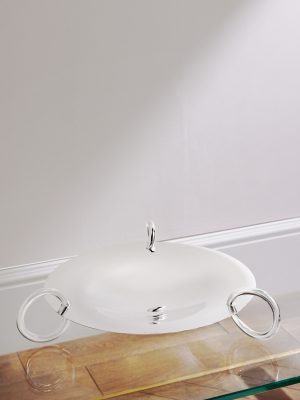 Vertigo Silver-Plated Table Centrepiece