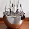 MOOD Party Silver-Plated Flatware Set with Case MOOD Party Silver-Plated Flatware Set with Case