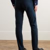 Adam Slim-Fit Cotton-Blend Twill Chinos - BK Adam Slim-Fit Cotton-Blend Twill Chinos - BK