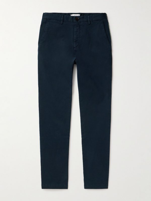 Adam Slim-Fit Cotton-Blend Twill Chinos Adam Slim-Fit Cotton-Blend Twill Chinos