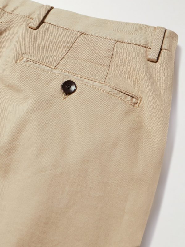 Samuel Straight-Leg Cotton-Blend Twill Chinos - CU Samuel Straight-Leg Cotton-Blend Twill Chinos - CU