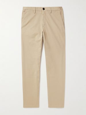 Samuel Straight-Leg Cotton-Blend Twill Chinos