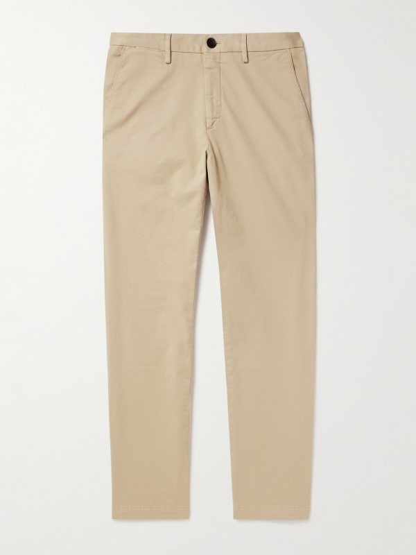 Samuel Straight-Leg Cotton-Blend Twill Chinos Samuel Straight-Leg Cotton-Blend Twill Chinos