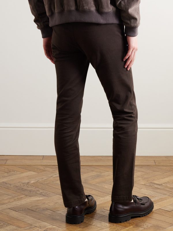 Straight-Leg Cotton-Blend Twill Chinos - BK