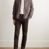 Straight-Leg Cotton-Blend Twill Chinos - OU