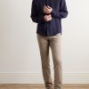 Straight-Leg Cotton-Blend Twill Chinos - OU