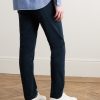 Samuel Straight-Leg Cotton-Blend Twill Chinos - BK Samuel Straight-Leg Cotton-Blend Twill Chinos - BK
