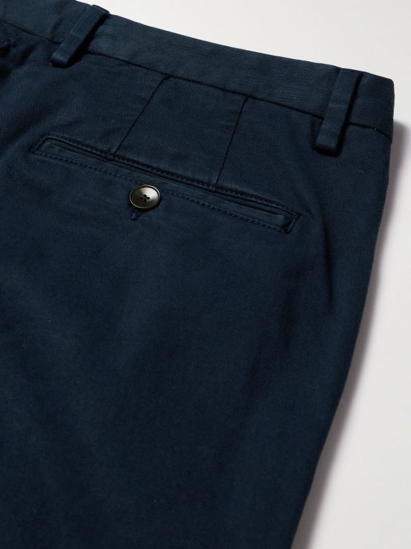 Samuel Straight-Leg Cotton-Blend Twill Chinos - CU Samuel Straight-Leg Cotton-Blend Twill Chinos - CU