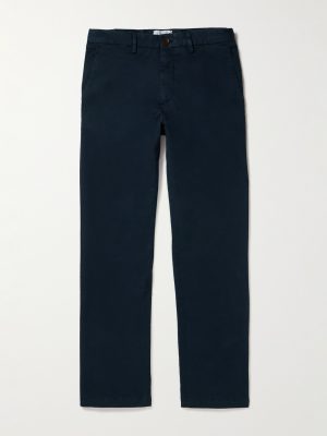 Samuel Straight-Leg Cotton-Blend Twill Chinos