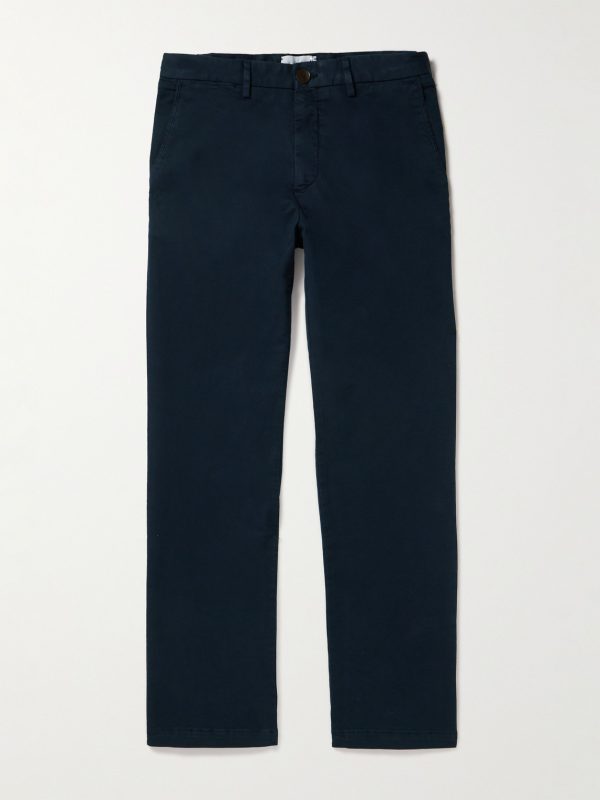 Samuel Straight-Leg Cotton-Blend Twill Chinos Samuel Straight-Leg Cotton-Blend Twill Chinos