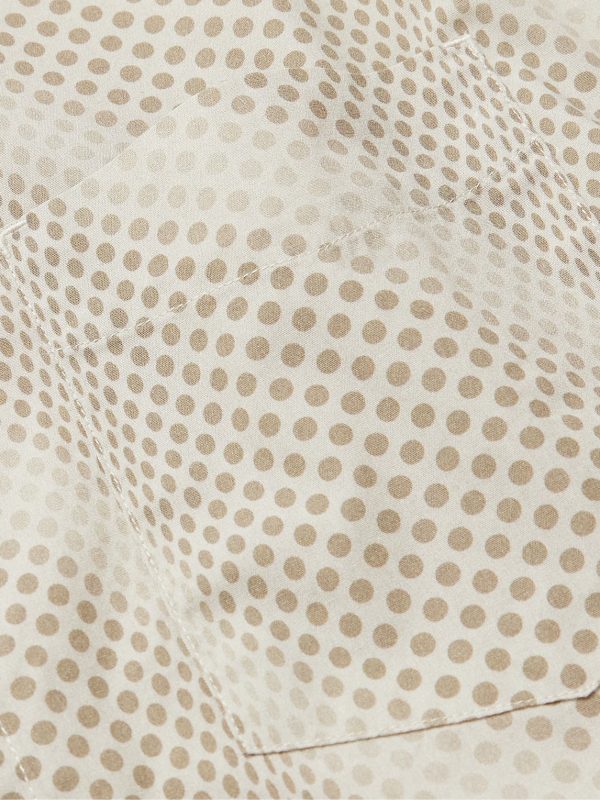 Polka-Dot Organic Cotton Shirt - E1 Polka-Dot Organic Cotton Shirt - E1