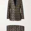 Slim-Fit Metallic Jacquard Tuxedo Slim-Fit Metallic Jacquard Tuxedo
