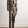 Slim-Fit Metallic Jacquard Tuxedo - OU Slim-Fit Metallic Jacquard Tuxedo - OU
