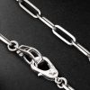Sister Hook Classic Fob Clip 18-Karat White Gold Chain Necklace - CU Sister Hook Classic Fob Clip 18-Karat White Gold Chain Necklace - CU