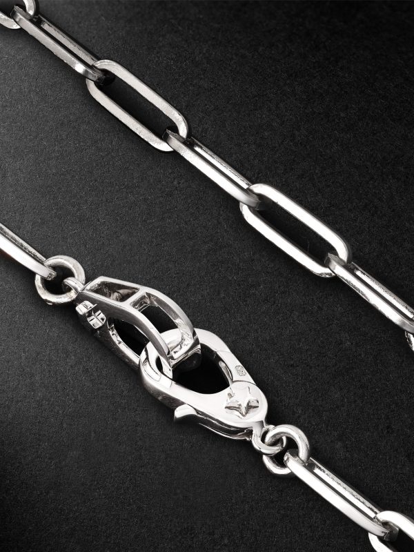 Sister Hook Classic Fob Clip 18-Karat White Gold Chain Necklace - CU Sister Hook Classic Fob Clip 18-Karat White Gold Chain Necklace - CU
