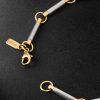 Element 18-Karat White and Yellow Gold Chain Bracelet - BK Element 18-Karat White and Yellow Gold Chain Bracelet - BK