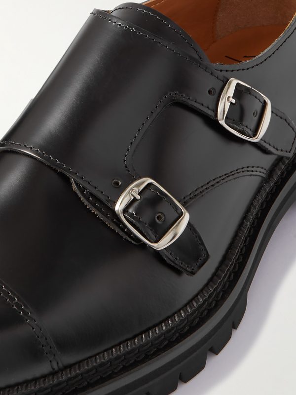 Olie Leather Monk-Strap Shoes - CU